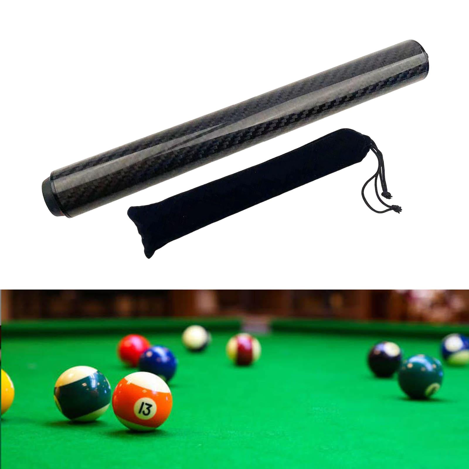 DimyFew Billiards Pool Cue Extension Snooker Cue Extend Attachment Lightweight Billiards 10inch