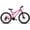 Red, variant on LuckyNote 24 Inch Mountain Bike for Teenagers, 21-Speed Disc Brakes Bike with High Carbon Steel Frame, Front Suspension, Red Black