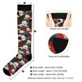 thumbnail image 3 of FORMRS Womens Knee High Socks Casual Long Thick Travel Daily Wear, 2 Pairs, White Lucky Cat, 3 of 6