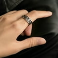 thumbnail image 2 of Vintage Skull Ring Men's Fashion Personality, 2 of 4