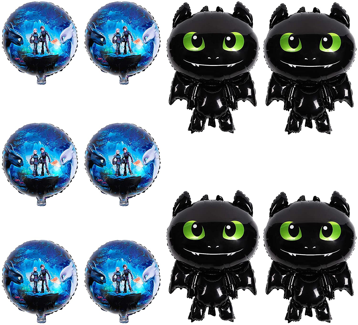 PANTIDE How to Train Your Dragon Party Supplies Balloons