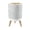 Color 1, variant on Small Trash Can with Lid 3D Natural Pebble Wildflower Forest Stones Moss 1.8 Gallon Dog Proof Trash Can Round Garbage Can Waste Bin Wastebasket for Bathroom Bedroom Living Room