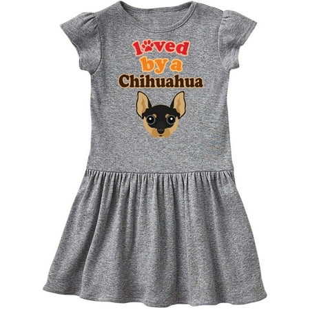 

Inktastic Chihuahua Dog Gift Idea Gift Toddler Girl Dress
