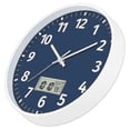 thumbnail image 2 of Silent Digital Clock with Date Temperature Weekday Display for Home Office 10, 2 of 5