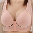 thumbnail image 2 of Womens Push up Bras Breathable Comfy Front Closure Wireless Sports Bra Ladies Compression Full Coverage Seamless Bralettes, 2 of 3