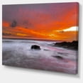 thumbnail image 2 of Vividly Colorful Tropical Beach at Sunset, 2 of 3