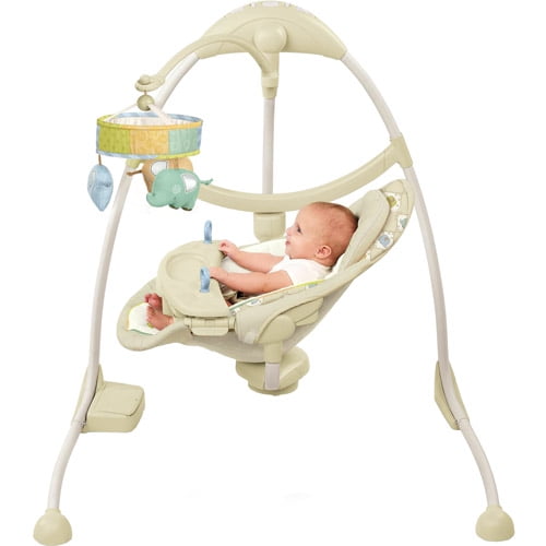 bright starts ingenuity cradle & sway swing