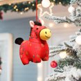 thumbnail image 7 of Tuvgenk Animal Ornaments Decorations for Home Cute Short Plush Hanging Decoration Pendant for New Years Decorations 2026, 7 of 7