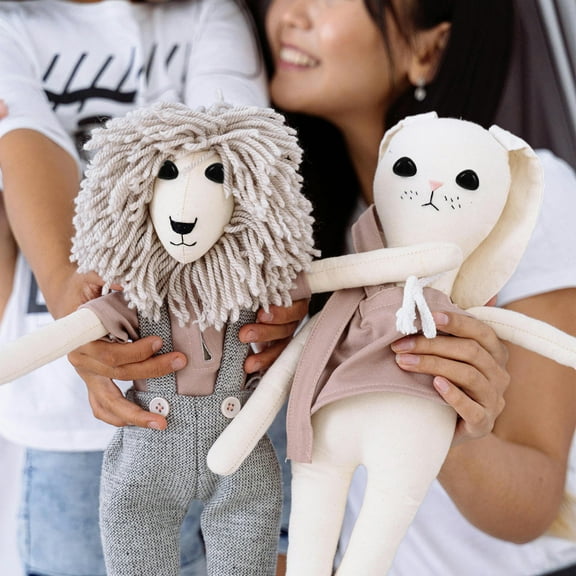 WHAMVOX 1 Set Bulk Safety Eyes For Plush Toys Acrylic Doll Eyes Nose Set For Handmade Crafts Stuffed Animals Bears Diy Craft Supplies