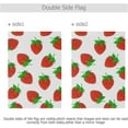 thumbnail image 3 of SKYSONIC Beautiful Strawberry Double-Sided Printed Garden House Sports Flag-28x40(in)-Polyester Decorative Flags for Courtyard Garden Flowerpot, 3 of 6