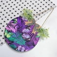 thumbnail image 4 of Coolnut Palm Butterfly Welcome Sign for Front Door, Round Sign Hanging Welcome Sign Welcome Wreath for Farmhouse Porch Door Home Decor, 4 of 7