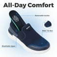thumbnail image 4 of FitVille Mens Slip on Casual Shoes Loafers, Extra Wide Width Available, 4 of 6