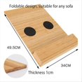 thumbnail image 5 of Couch Cup Holder Wood Multifunction TV Remote Holder, 5 of 5