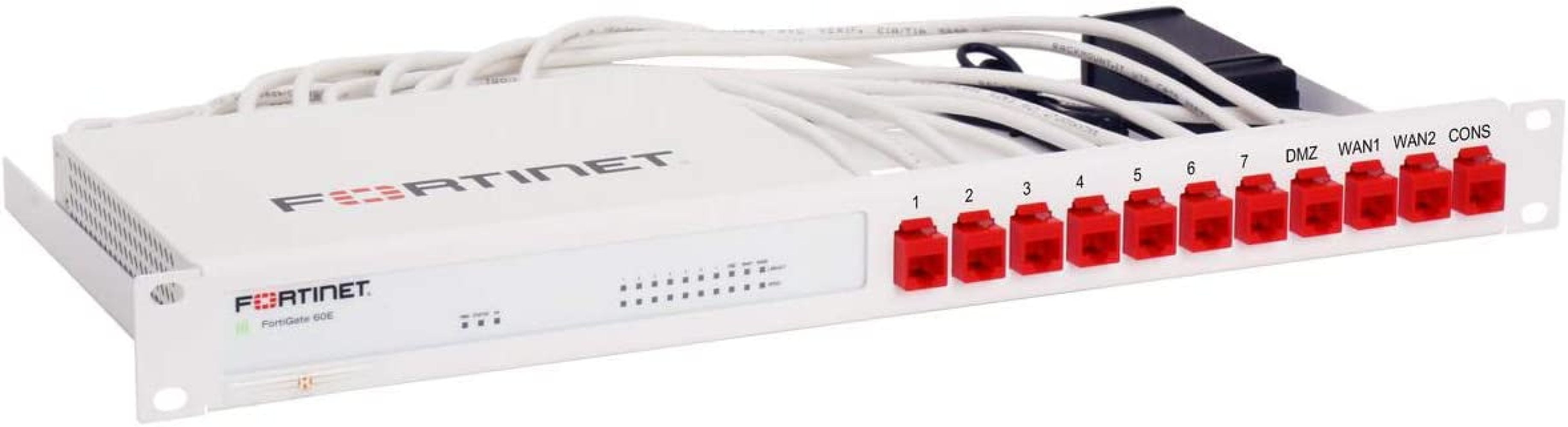 R RACKMOUNTIT RMFRT10 Rack Mounting Kit for FortiGate 60E 60EPOE 60E