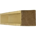 thumbnail image 5 of 8"H x 12"D x 60"W Sandblasted Faux Wood Fireplace Mantel, Persian Walnut, 5 of 17