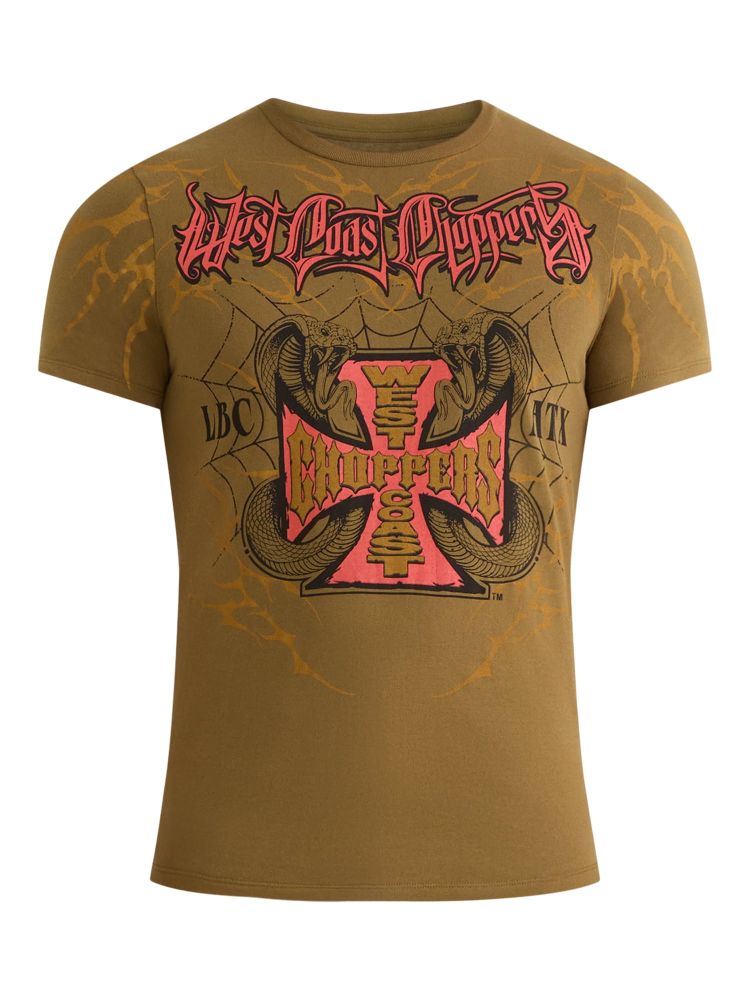 West Coast Choppers, Men's & Big Men's Graphic Tee, Y Tu Que, Sizes XS-3XL