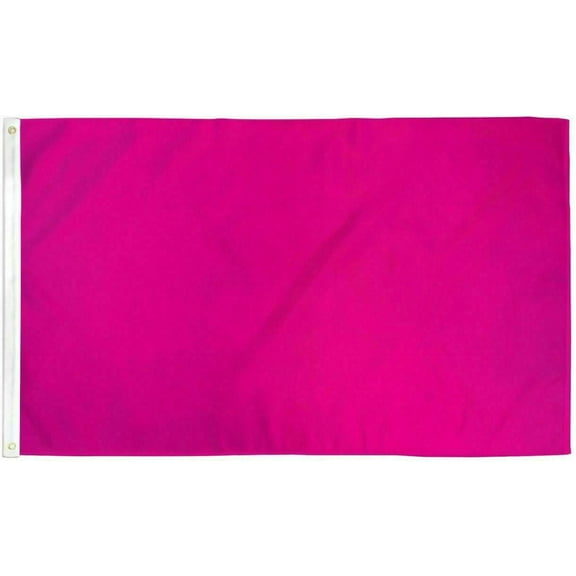 3x5 Solid Color Magenta Polyester Nylon Flag 200D