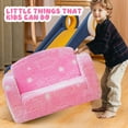 thumbnail image 4 of Lamerge  Toddler Sofa, Toddler Folding Chair, Kids Sofa 2 in 1 Kids Sofa Luminous Sofa, Gift Sleeper for Boys and Girls, 4 of 8