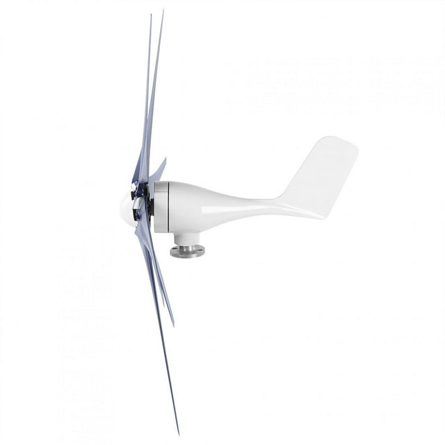 Keenso Mini Wind Turbine Generator Kit, Wind Turbine Generator, For Stable Operation Home Use 1.2M/3.9Ft Wind Wheel Diameter High Wind Energy Utilization Rate