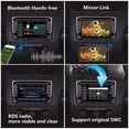 thumbnail image 5 of YZKONG estéreo de coche compatible para VW Passat Golf MK5 Jetta Caddy EOS Tiguan con Carplay inalámbrico Android Auto IPS pantalla táctil Radio de coche con cámara de respaldo, radio AM/FM, BT, puert, 5 of 5