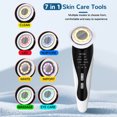 thumbnail image 5 of Doxiry Facial Light Therapy Tool, 7 Modes 3-Speed Color Light Massager for Face & Neck,  White, 5 of 6