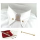 thumbnail image 2 of Elegante conjunto de accesorios para cuello de camisa para hombre: combinación de broche y alfiler de corbata 4 piezas, 2 of 8