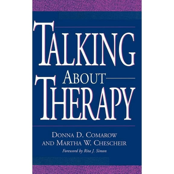 Talking about Therapy, (Hardcover)
