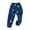 Navy, variant on Odeerbi 3-12 Years Kids Boys Girls Cotton Sweatpants Cute Print Workout Athletic Sports Jogger Pants Summer Breathable Loose Casual Joggers