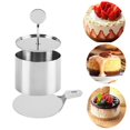 thumbnail image 2 of Mousse Rings Cake Cheese Tools Kitchen Baking Gadget Stainless Steel Material, 2 of 7