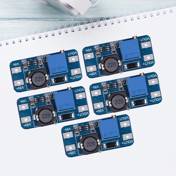 Módulo De Impulso 5 uds MT3608 2A DC-DC Step Up Power aplicar módulo de potencia de refuerzo para Arduino