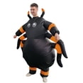 thumbnail image 3 of Assorted Ocean & Spider Inflatable Costumes For Adults - Marine & Horror Theme Party Outfits (Fits 59"–74.8" / 150-190cm),Height 59"–74.8",spider, 3 of 4
