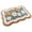 White3, variant on Carpet Bath Mat Quick Drying Absorbent - Entryway Flower Pattern 40x60cm Easy Washable Soft Fabric Rug for Room Bath Kitchen and Hallway