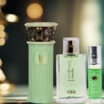 thumbnail image 5 of Manaal Eau De Parfum Spray 100ml by Ard Al Zaafaran & Choco Musk Pistachio Eau De Parfum Spray 50ml & Perfume Roll On 6ml by Al Rehab (Bundle), 5 of 5
