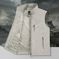 thumbnail image 5 of Men's Lightweight Softshell Vest Windproof Sleeveless Jacket for Travel Hiking Running Golf, 5 of 5