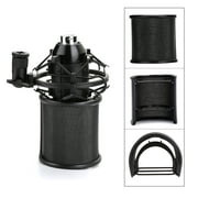 Agptek Microphone Pop Filter Three-Layer Foams Windscreen Cover for Youtube Video Vocal Recording