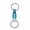 Light blue, variant on Pull Apart Keychain Separable Key Rings Keys Management Solution Practical