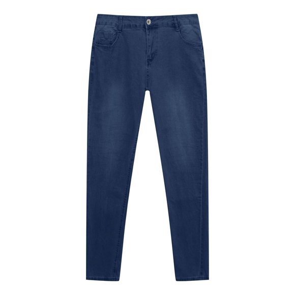 FYEGRE Men's Classic Relaxed Fit Jean Men's Slim Fit Stretch Denim Jeans for Modern Comfort and Style with Classic Straight Leg Design H M