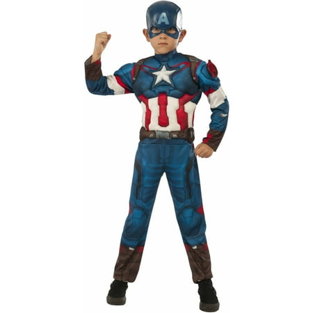 Avengers Captain America Muscle Chest Child Halloween Costume