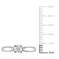 thumbnail image 2 of Everly Women's Diamond White Gold Engagement Ring, 2 of 3