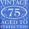 thumbnail image 3 of CafePress - 75Th Birthday Vintage Dark T Shirt - Men's Classic Graphic Cotton T-Shirt, 3 of 4