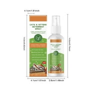 AUHomi Cat Deterrent Spray, Natural Cat Repellent Spray for Furniture, Safe Indoor & Outdoor Training Aid for Urine Marking & Anti-Scratch, Protects Home Safely And Harmlessly, 100ML