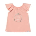 thumbnail image 4 of Gerber Toddler Girl 3-Piece Top, Pant and Short Pajama Set, Sizes 2T-5T, 4 of 16