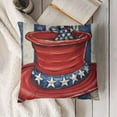 thumbnail image 3 of Pillow Cover Hat Throw Pillow Case Red Blue Cushion Cover Decorative for Home Office, 3 of 5