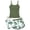 &&-Army Green958, variant on Girls 3 Piece Swimsuits UPF 50+ Tankini Set with Boyshorts Bathing Suit, Sizes 7-16