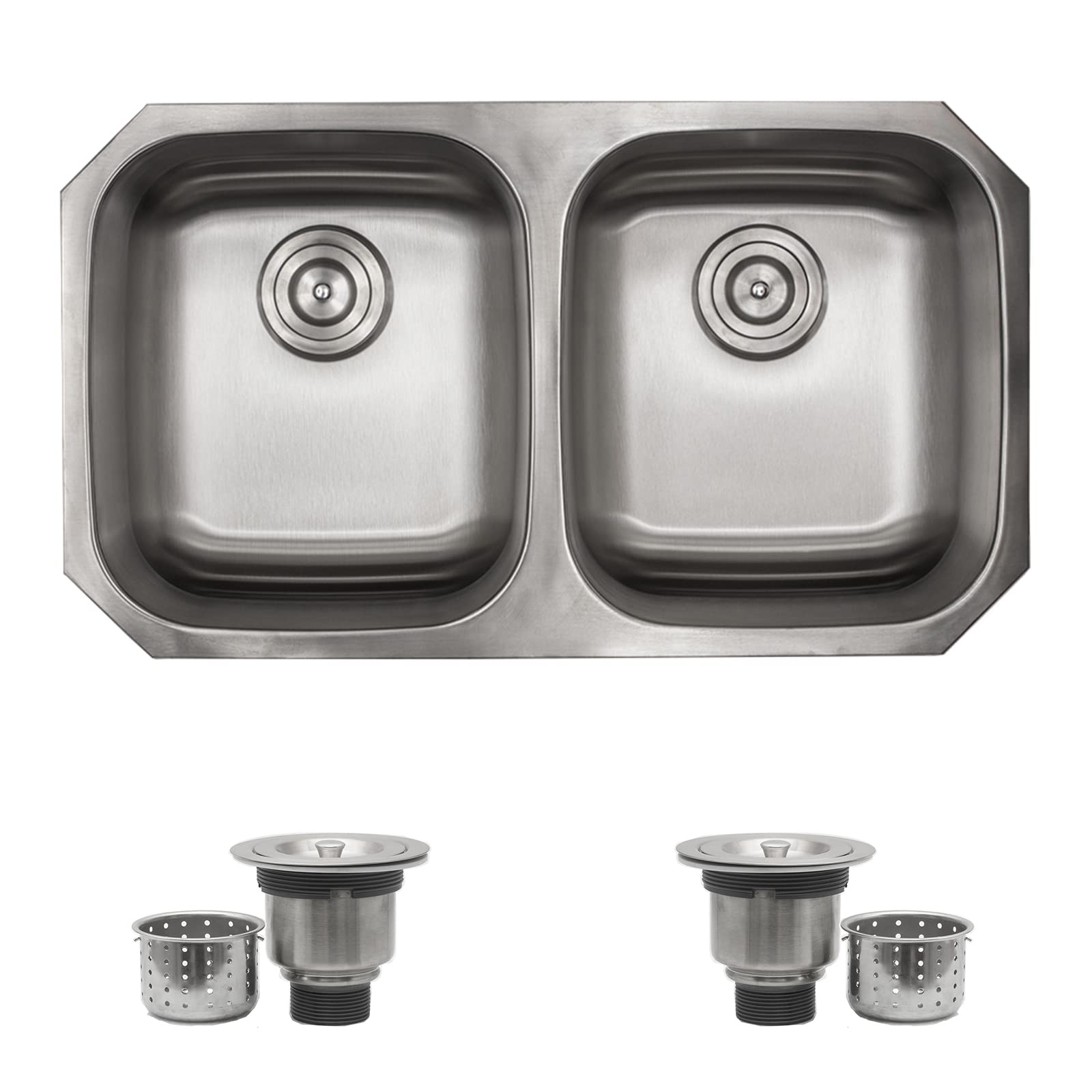 Strictly Sinks 32 INCH Stainless Steel Sink for Kitchen Undermount