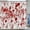 Color 5, variant on Halloween Shower Curtain with Hooks Scary Shadowy Figure Horror Ghost Bathroom Bathtubs Decor Durable Polyester Fabric 72"x72"