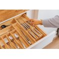 thumbnail image 5 of KitchenEdge Bamboo Knife Holder Organizer - Holds 5 Long + 6 Short Knives (Not Included), Bamboo, 5 of 11