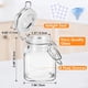 thumbnail image 2 of Spice Jars SKOCHE, paquete de 20 frascos de vidrio de 120 ml con tapas herméticas, 2 of 7