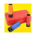 thumbnail image 2 of TEHAUX Cache-Roue 3 Pcs Manchon de Roue Mural Fin pour Outils de Voiture Orange 16x10.5x5cm, 2 of 8