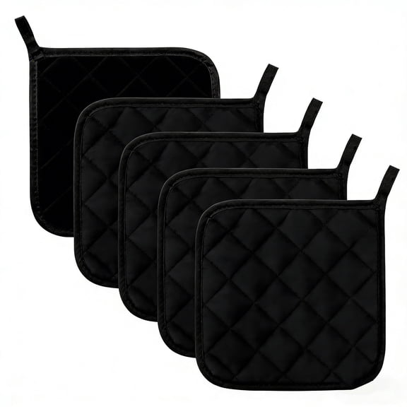 Unbranded Pot Holders Machine Wash Kitchen Polyester Pot Holders (5 Count)